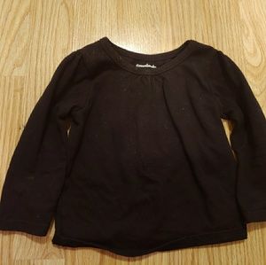 Long sleeve black shirt